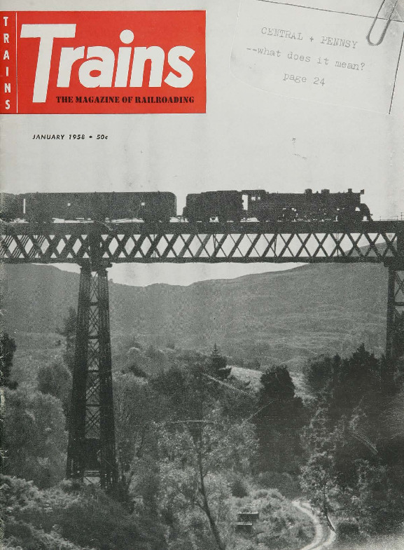 Trains, January 1958