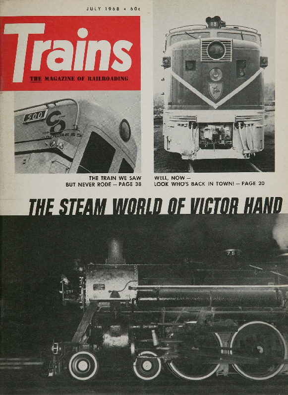 Trains, July 1968