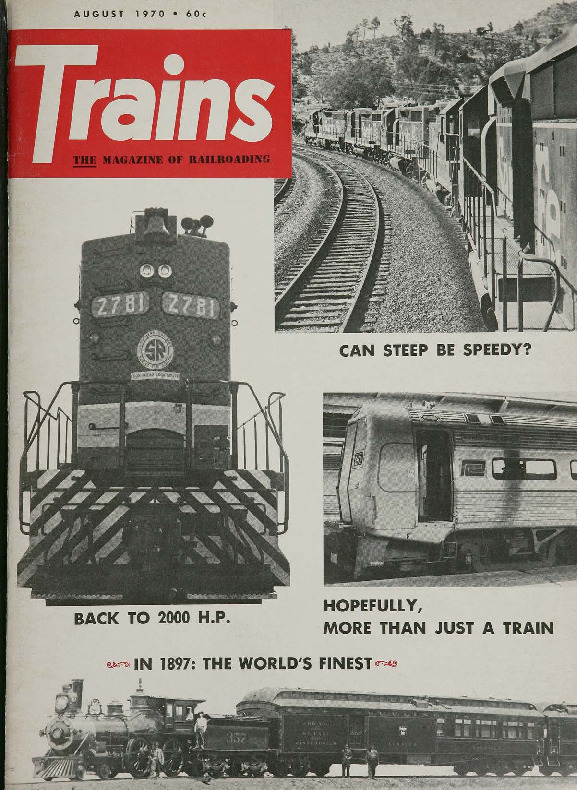 Trains, August 1970