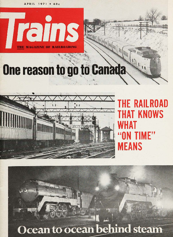 Trains, April 1971