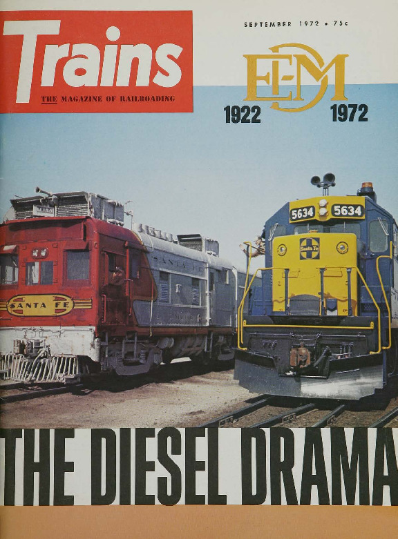 Trains, September 1972