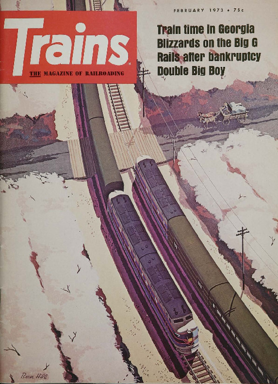 Trains, February 1973