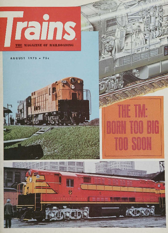 Trains, August 1973