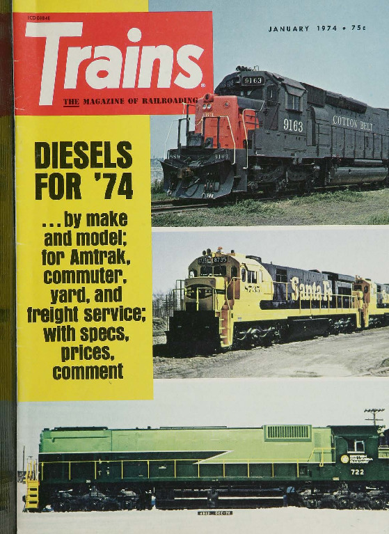 Trains, January 1974