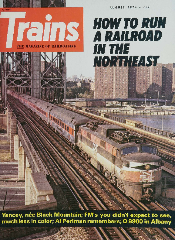 Trains, August 1974