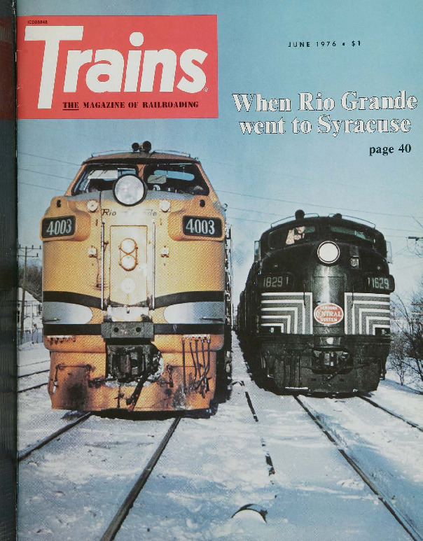 Trains, June 1976