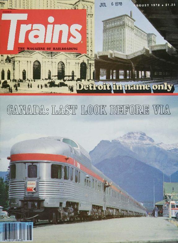 Trains, August 1978