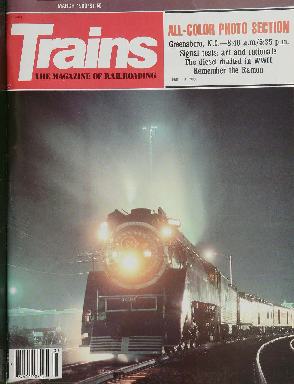 Trains, March 1980