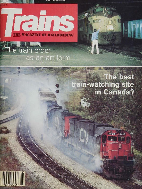 Trains, July 1980