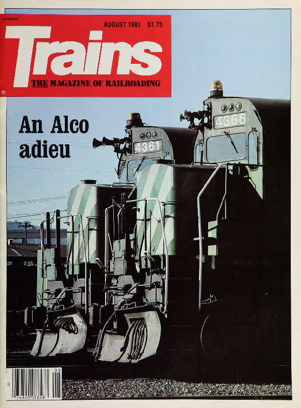 Trains, August 1981