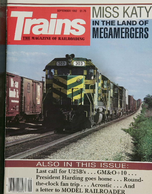 Trains, September 1982