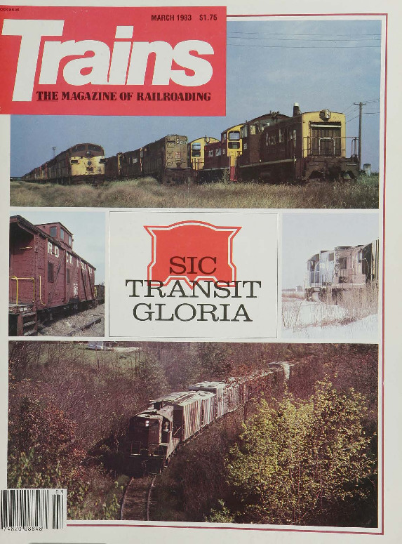 Trains, March 1983
