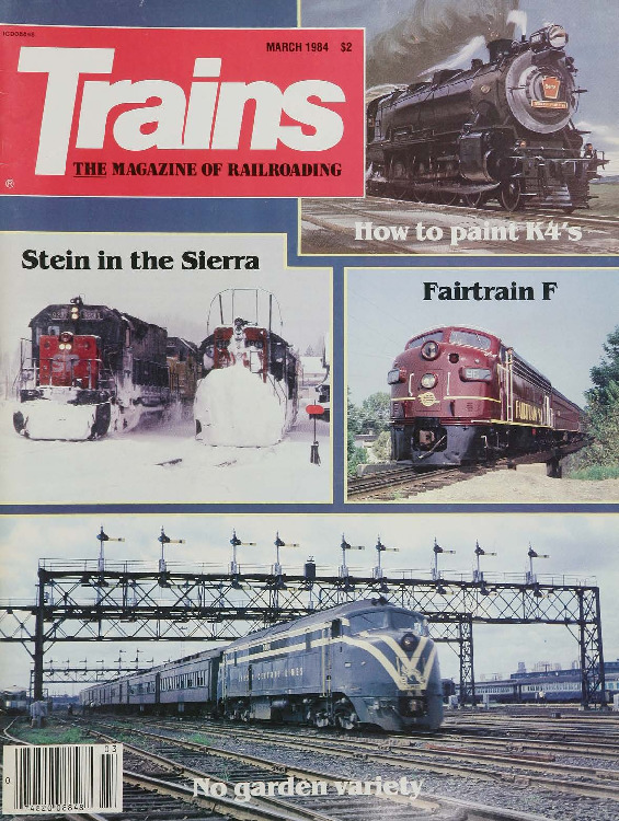Trains, March 1984