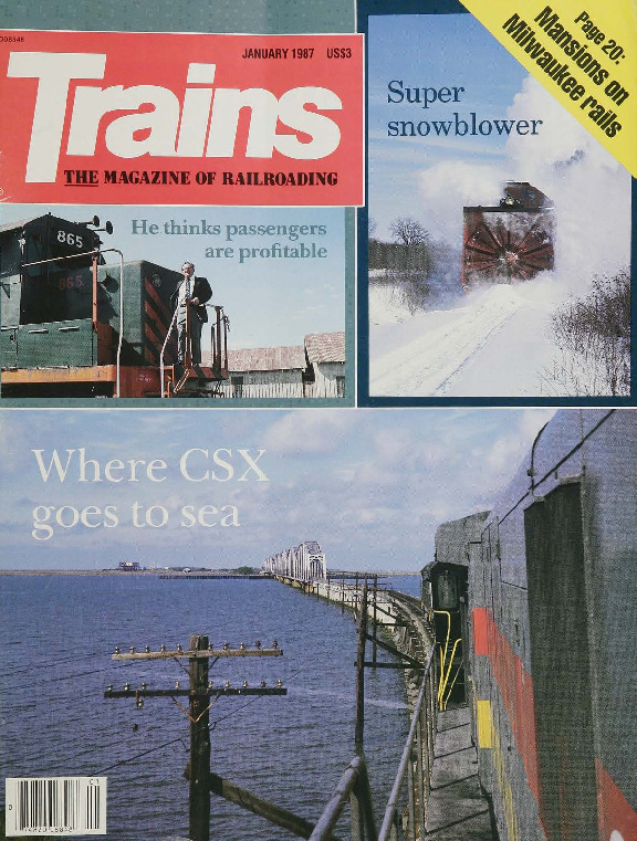 Trains, January 1987