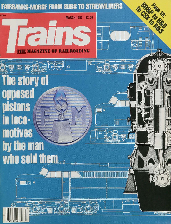 Trains, March 1987