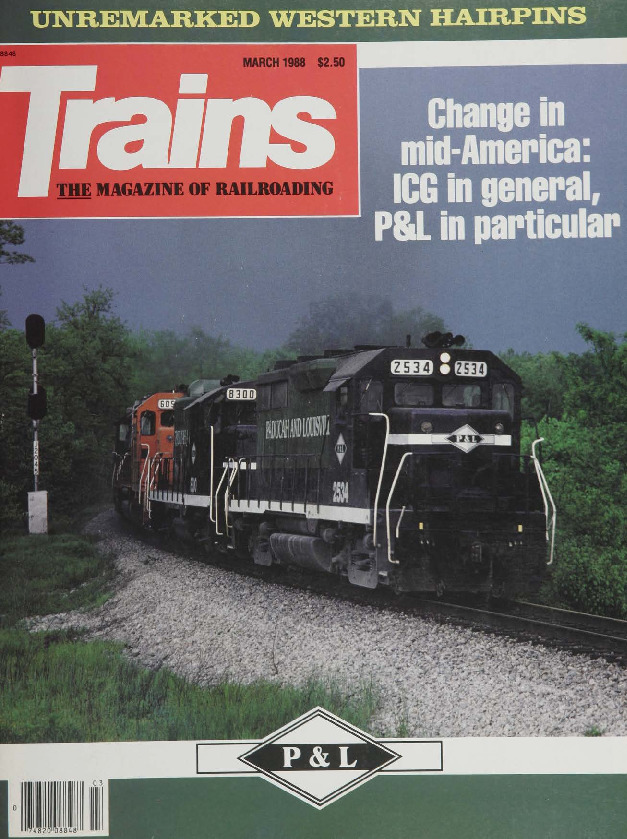 Trains, March 1988