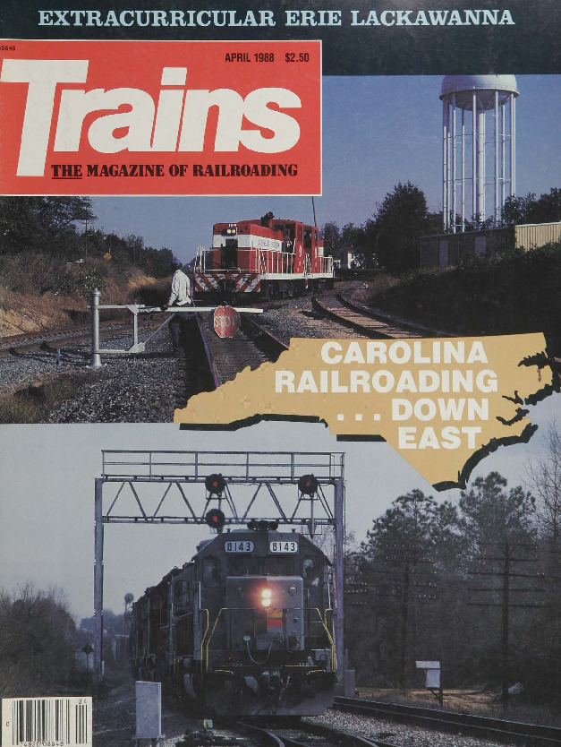 Trains, April 1988