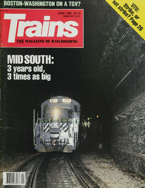 Trains, April 1989