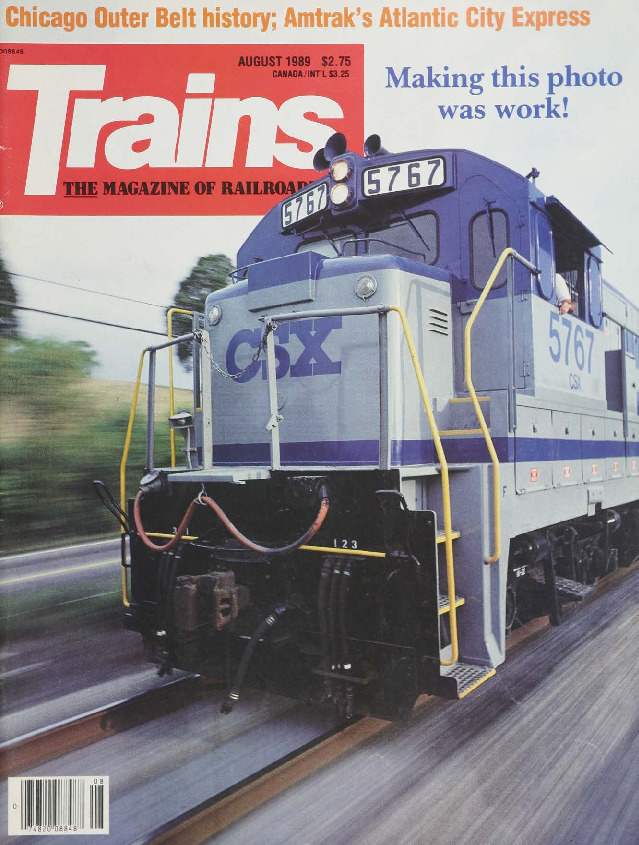 Trains, August 1989