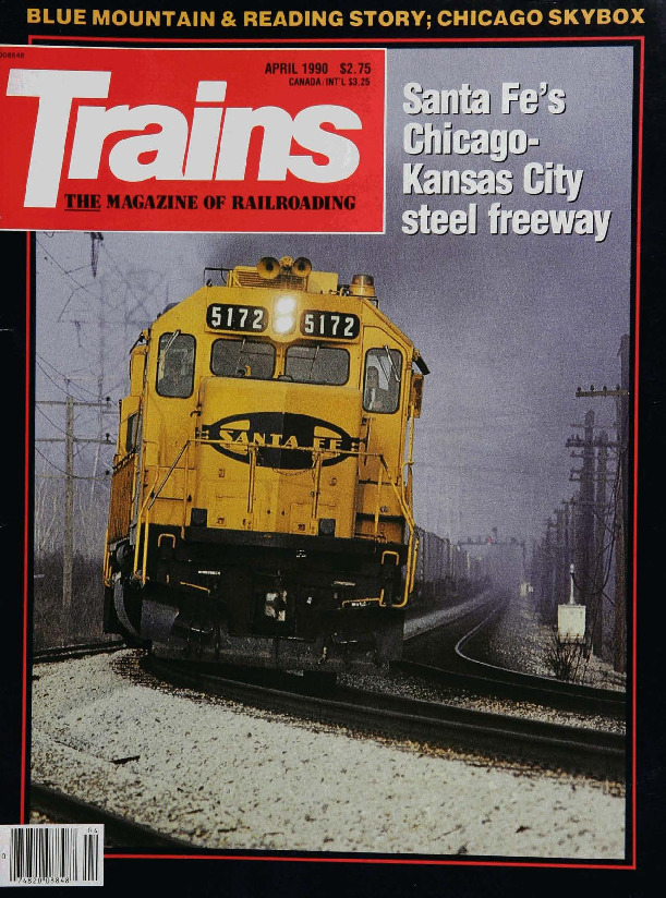 Trains, April 1990