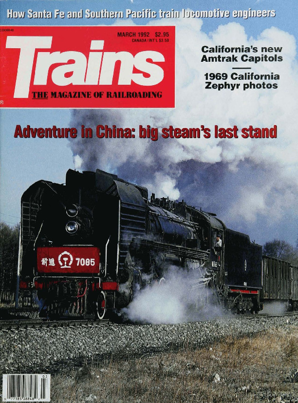 Trains, March 1992