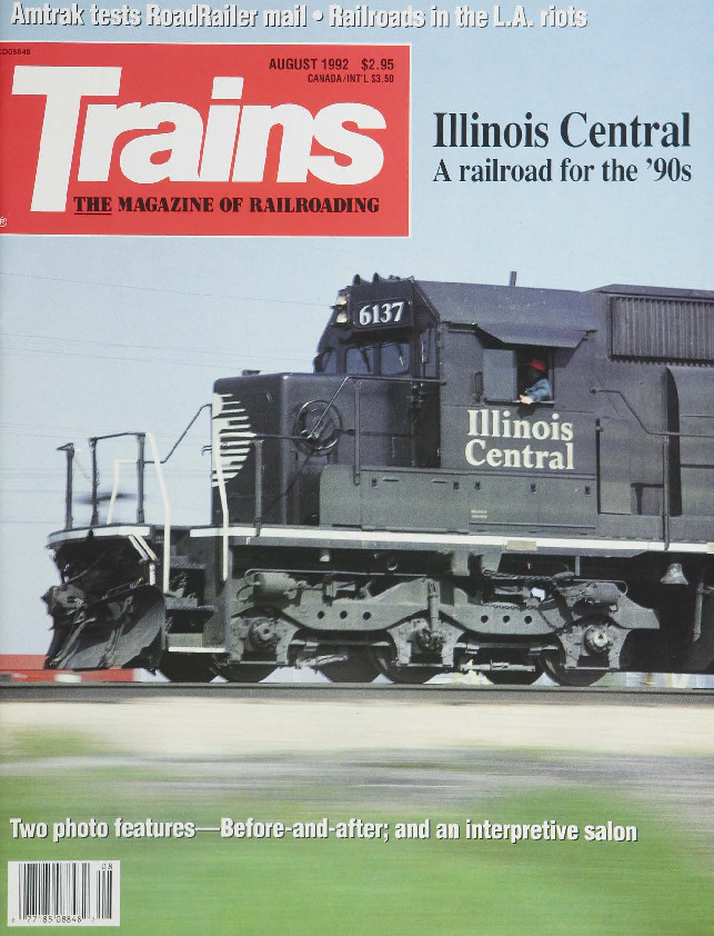 Trains, August 1992