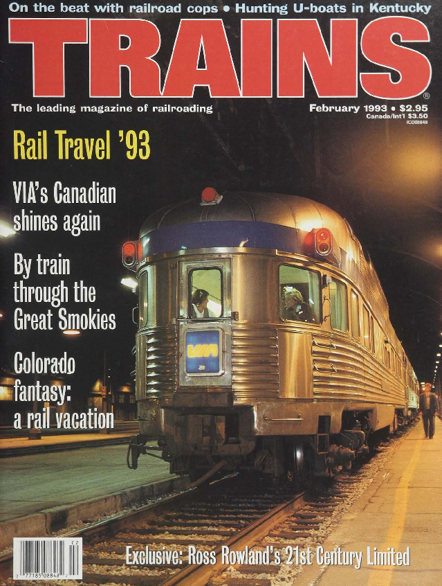 Trains, February 1993