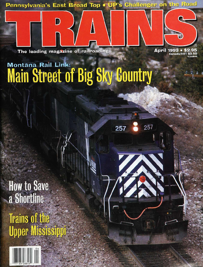 Trains, April 1993