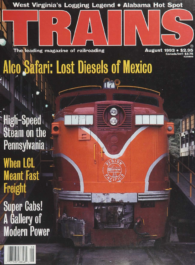 Trains, August 1993