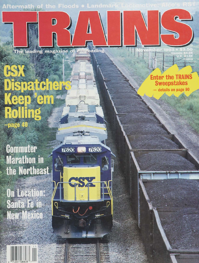 Trains, November 1993