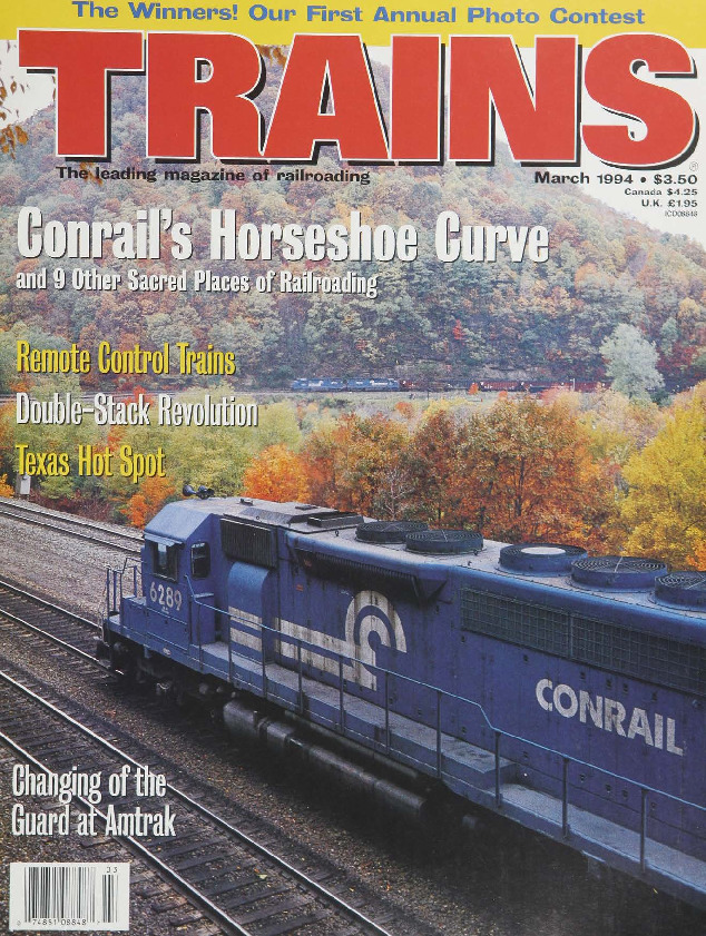 Trains, March 1994