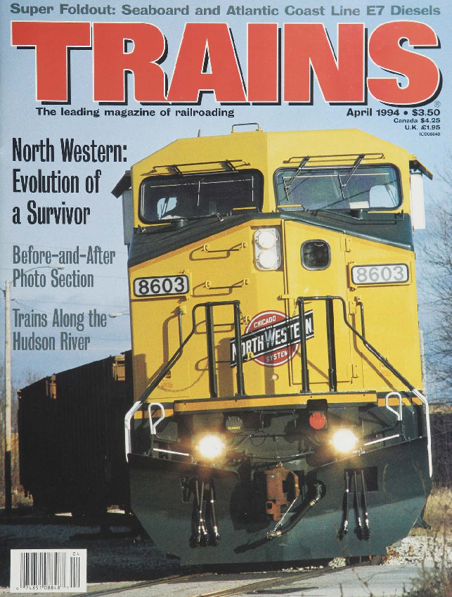 Trains, April 1994