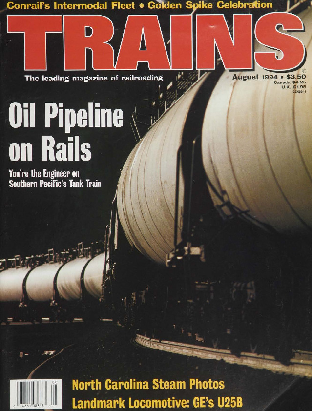 Trains, August 1994
