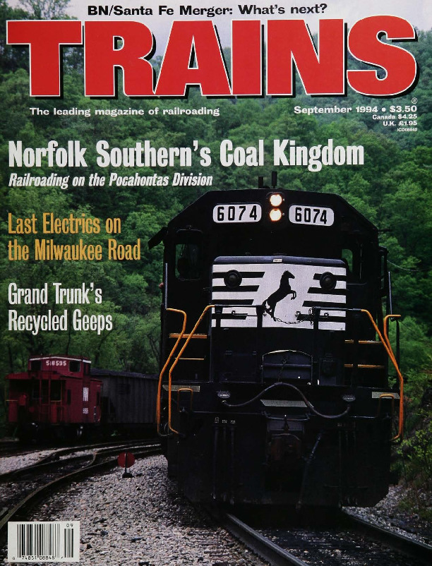 Trains, September 1994