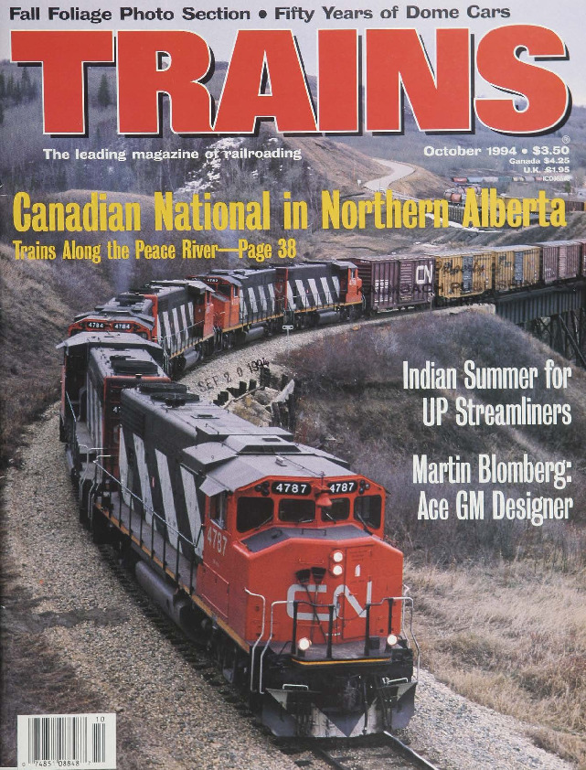 Trains, October 1994