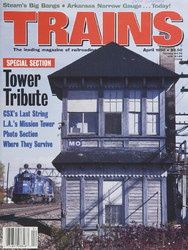 Trains, April 1995