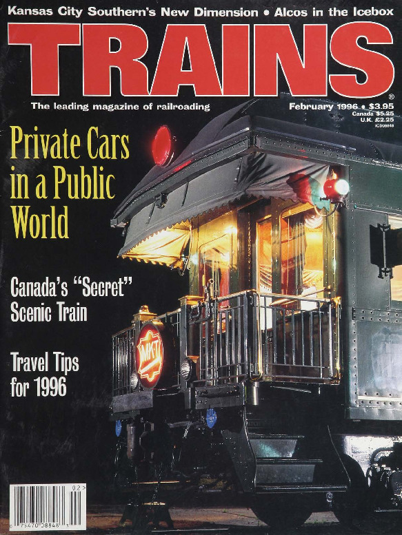 Trains, February 1996