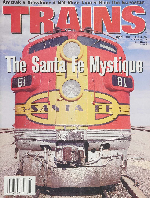 Trains, April 1996