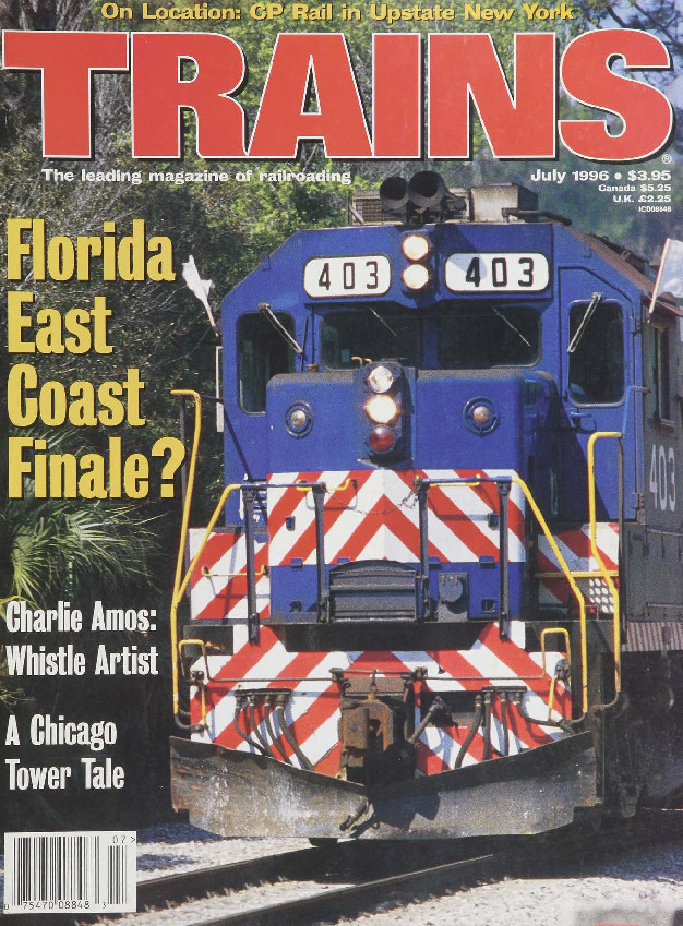 Trains, July 1996