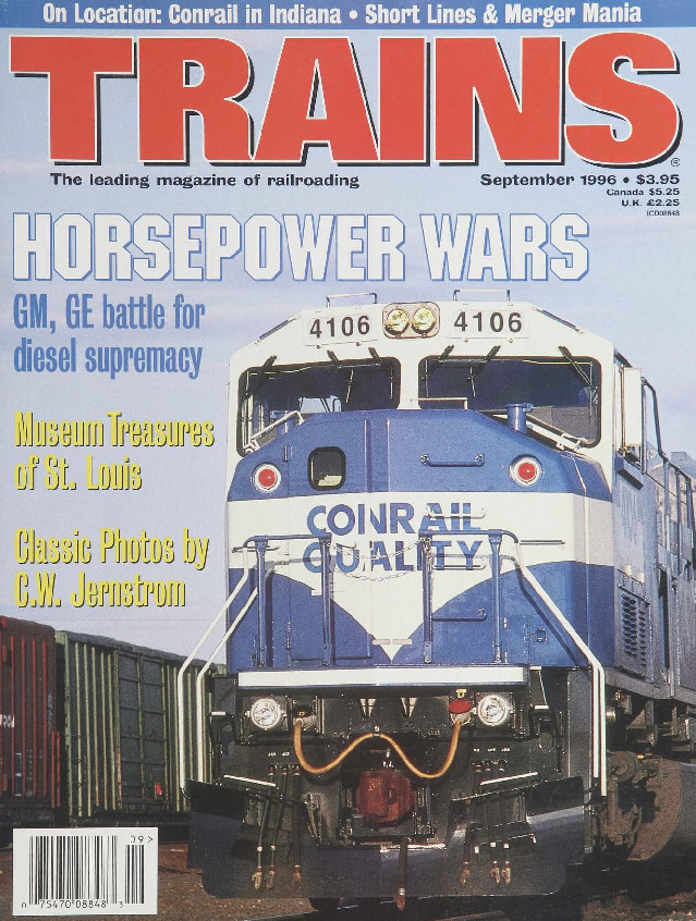 Trains, September 1996