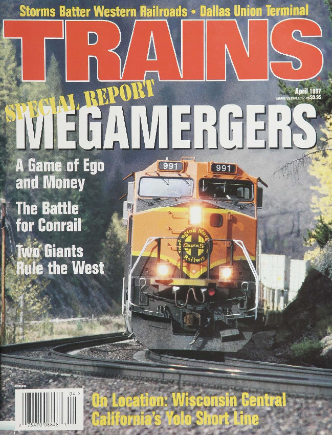 Trains, April 1997
