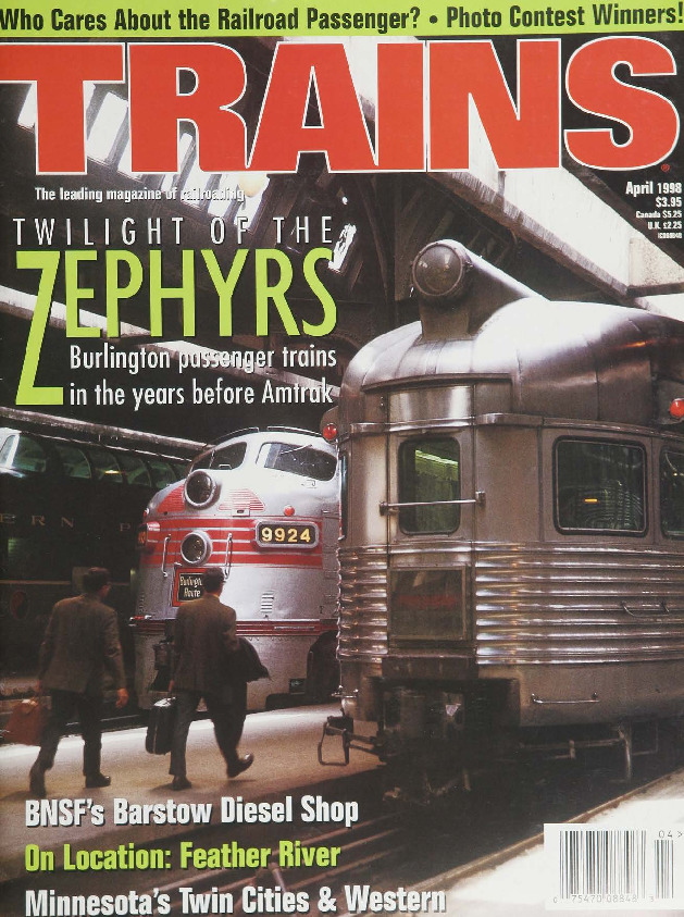 Trains, April 1998