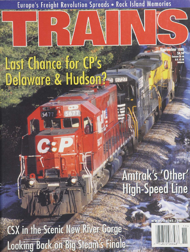 Trains, November 1999