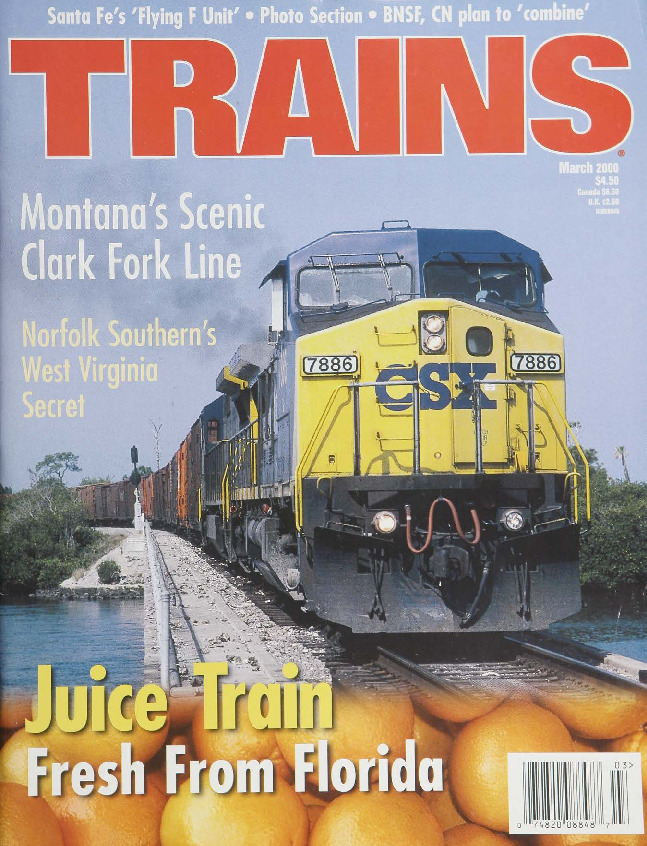 Trains, March 2000