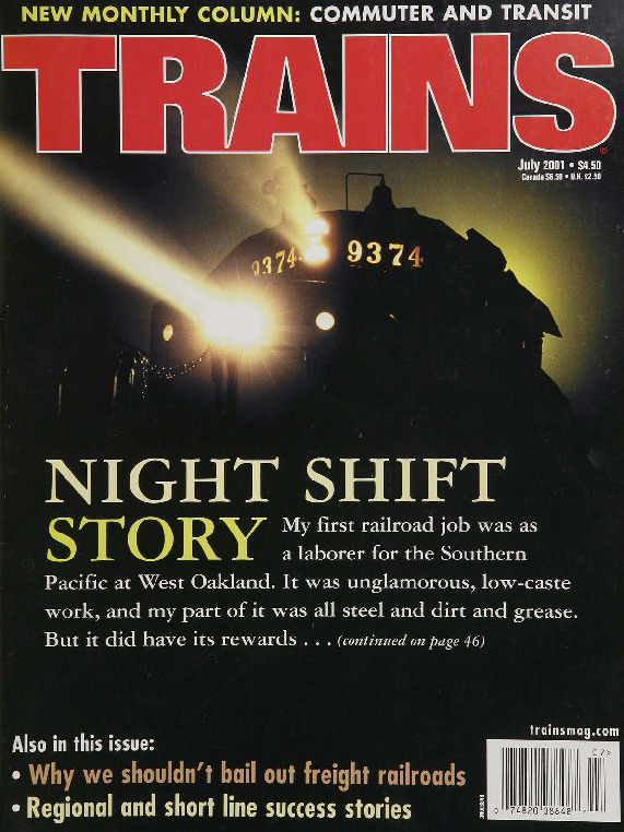 Trains, July 2001