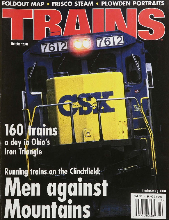 Trains, October 2001