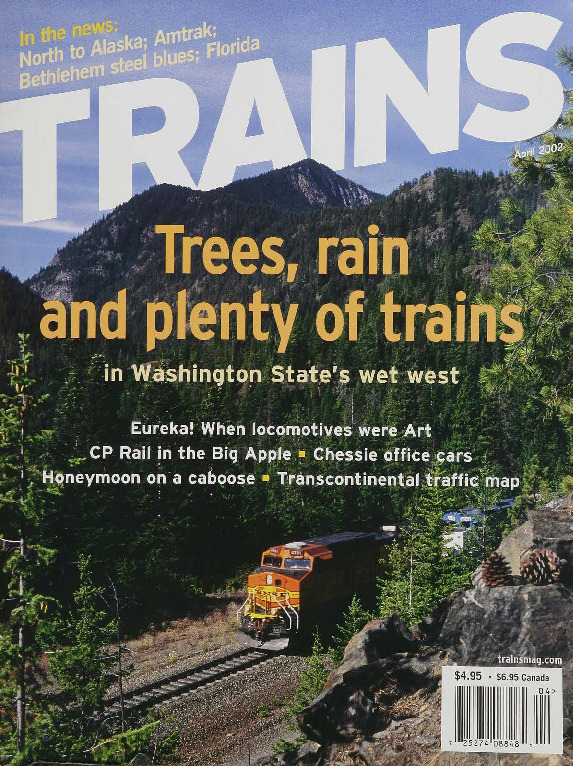 Trains, April 2002