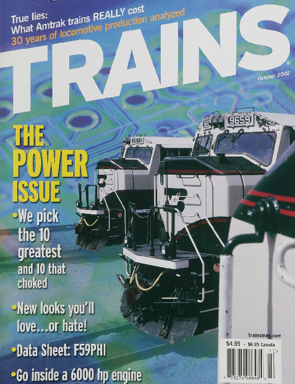 Trains, October 2002