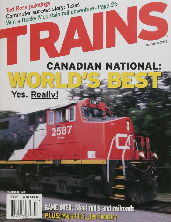 Trains, November 2002