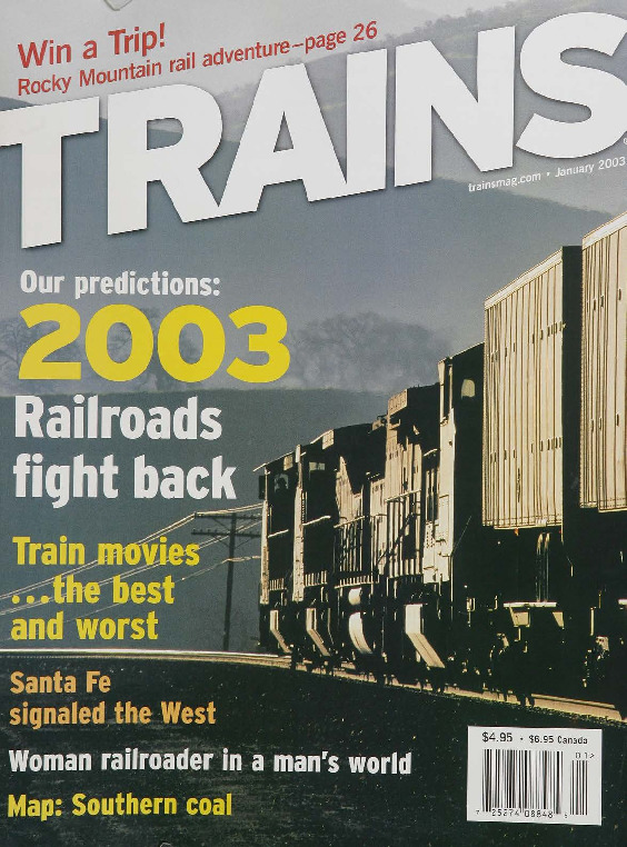Trains, January 2003